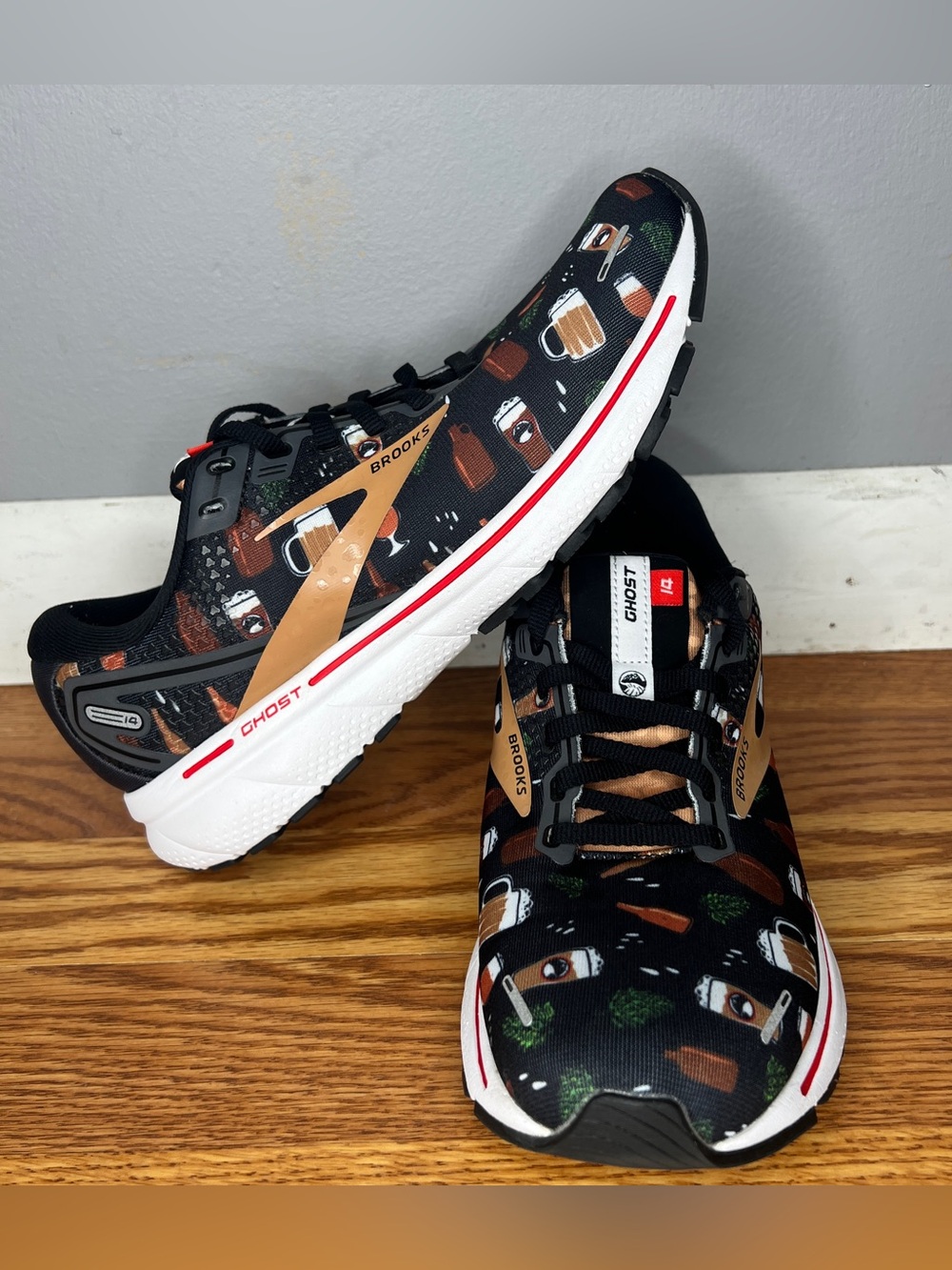 Deschutes Brewery x Brooks Ghost 14 "Run Hoppy" Edition Size 8.5